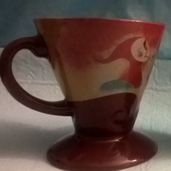 Linda Frichtel Set Of 2 Vintage Jazz Mardi Gras Source Incorporated Cups 1999 - Picture 3 of 16